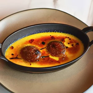Gulab Jamun Crème Brulee