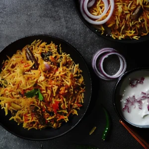 Hyderabadi Mixed Veg Biryani